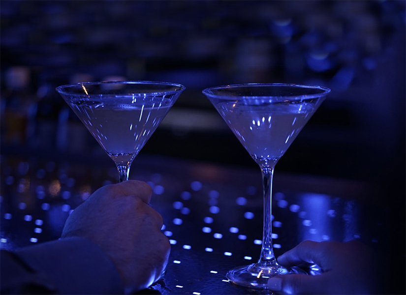 Algonquin's the Blue Bar martini